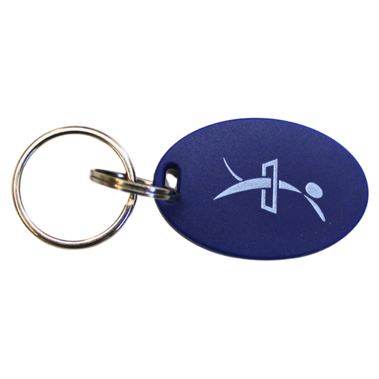 RFID - Étiquette - Petite - bleue (imprimée)